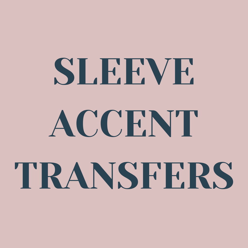 All Sleeve Accent Transfers