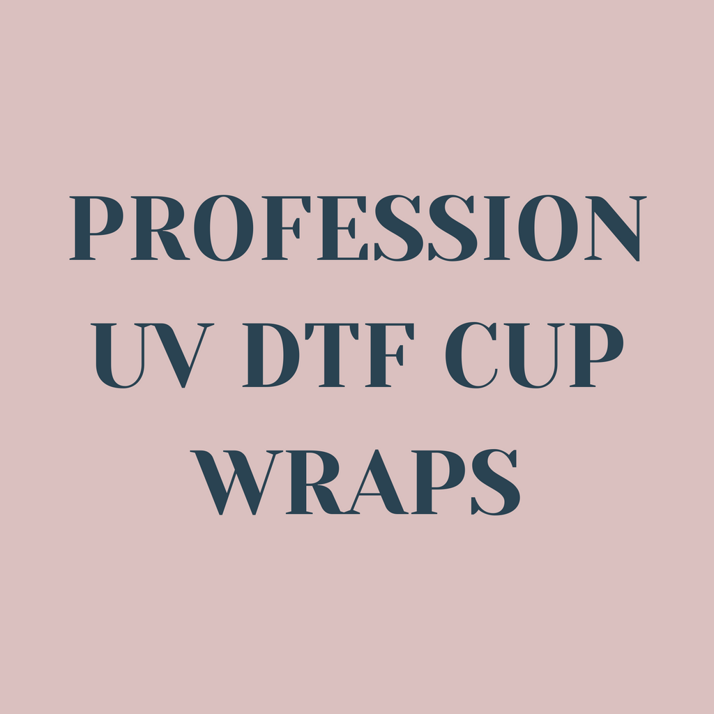 Profession UV DTF Cup Wraps