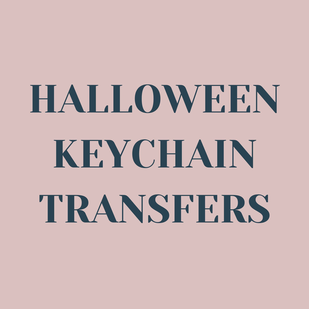 Halloween Keychain Transfers