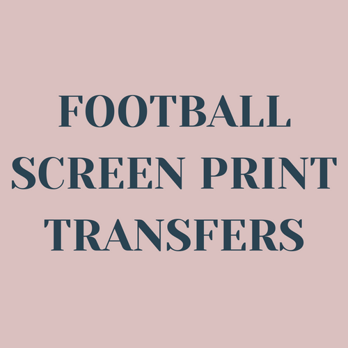 Football Screen Print Transfers