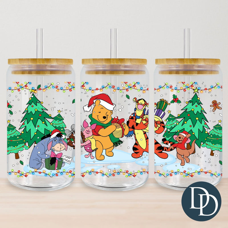 100 Acre Christmas Friends *UV DTF Cup Wrap*