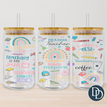 Teach Love Inspire Tumbler Print  *Sublimation Print Transfer*