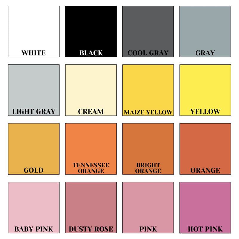 1 Color Custom Screen Print Transfer