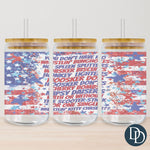 You Don't Have No Fireworks Tumbler Print *Sublimation Print Transfer*