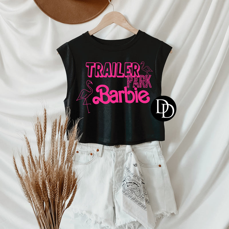 Trailer Park Barbie (Hot Pink Ink) - NOT RESTOCKING - *Screen Print Transfer*