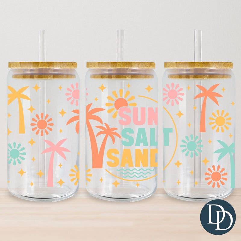 Sun Salt Sand UV DTF Cup Wrap