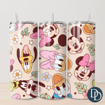 Spring Mouse Crew Tumbler Print *Sublimation Print Transfer*