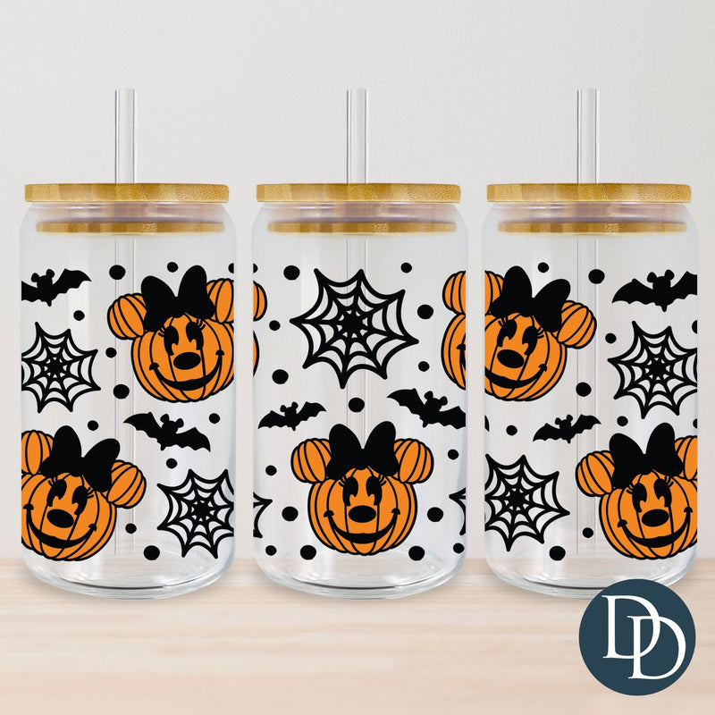 Pumpkin Mouse UV DTF Cup Wrap