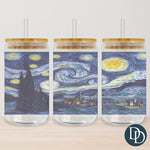 Starry Painting Tumbler Print *Sublimation Print Transfer*