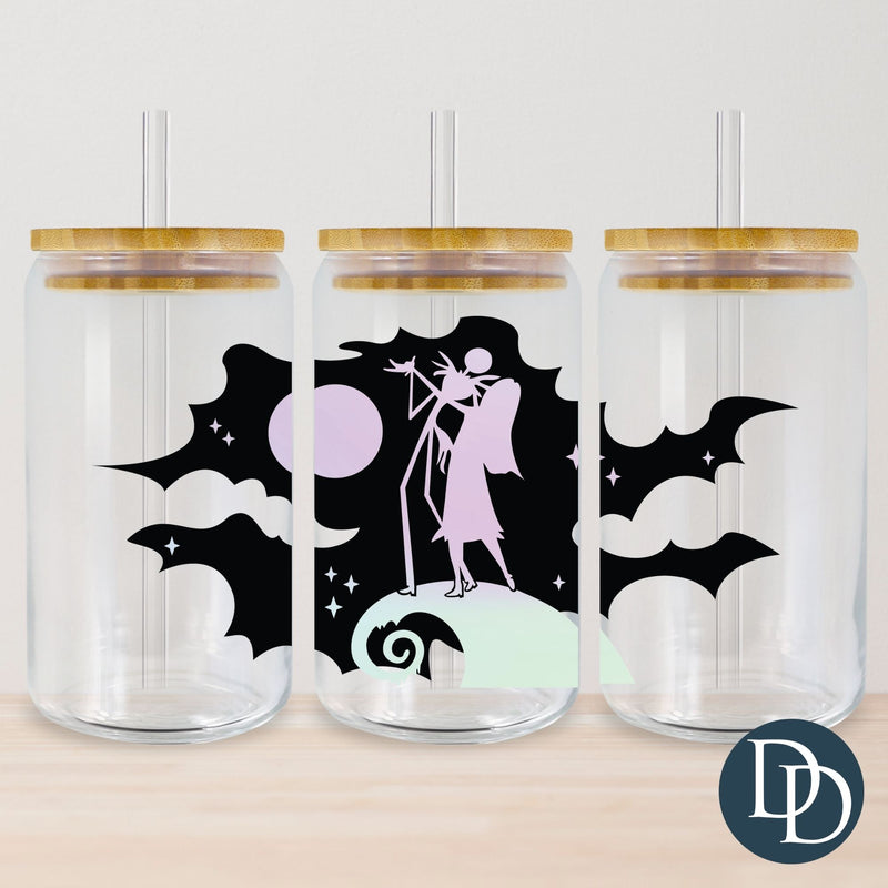 Halloween Couple UV DTF Cup Wrap