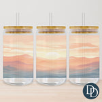 Desert Sunrise Tumbler Print *Sublimation Print Transfer*