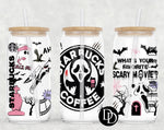 Slasher Starbs Coffee UV DTF Cup Wrap