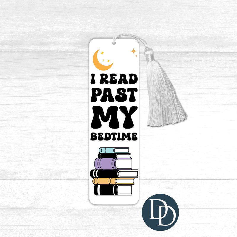 I Read Past My Bedtime *UV DTF Bookmark Decal*