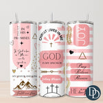 God is My Anchor Tumbler Print *Sublimation Print Transfer*