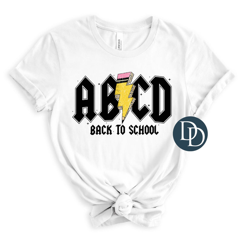 AB CD Black *DTF Transfer*