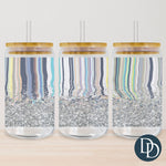 Abstract Glitter Tumbler Print *Sublimation Print Transfer*