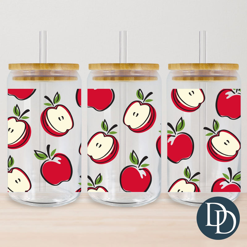 Apple Slice Glass *UV DTF Cup Wrap*