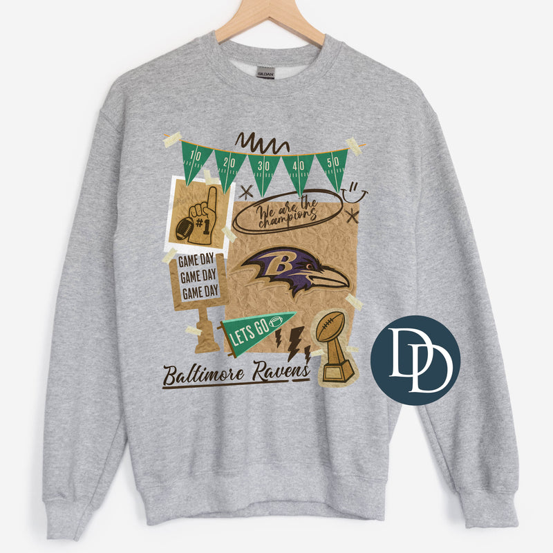 OVERSIZED BR Vintage Collage *DTF Transfer*