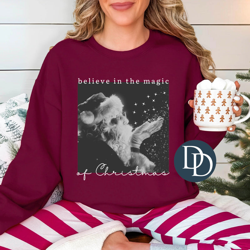 Believe In The Magic Of Christmas Santa *DTF Transfer*