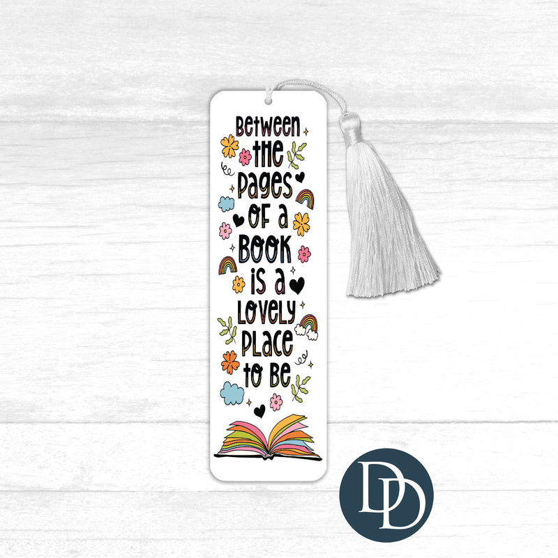 Between The Pages Of A Book *UV DTF Bookmark Decal*