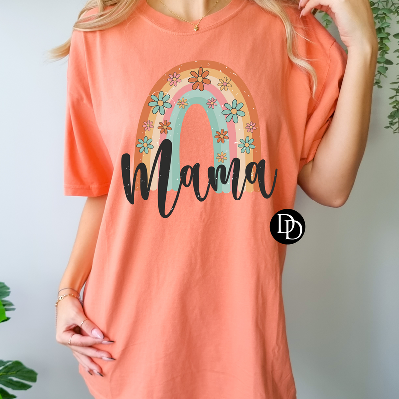 Boho Floral Mama *DTF Transfer*