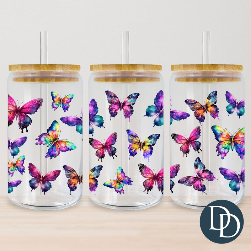 Bold Butterfly Fields *UV DTF Cup Wrap*