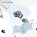 Boo Bats (Black Ink) *Screen Print Transfer*