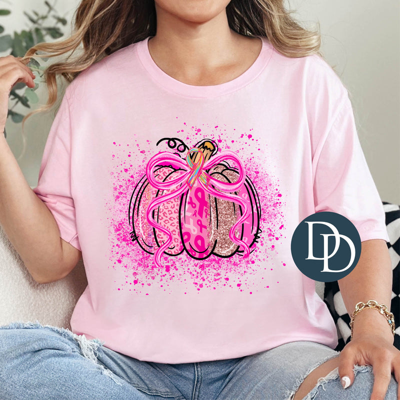 Breast Cancer Pumpkin *DTF Transfer*