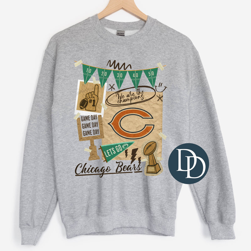 OVERSIZED CHI Vintage Collage *DTF Transfer*