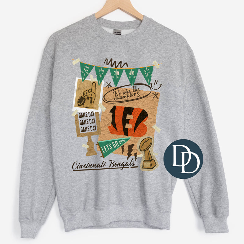 OVERSIZED CIN Vintage Collage *DTF Transfer*