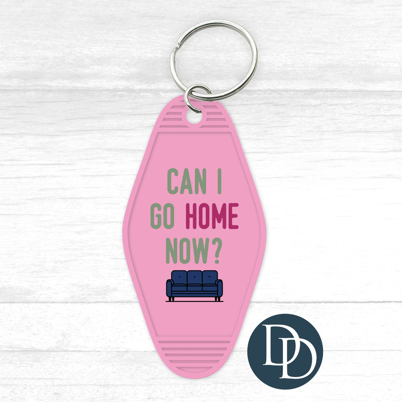 Can I Go Home Now Motel Keychain UV DTF Decal