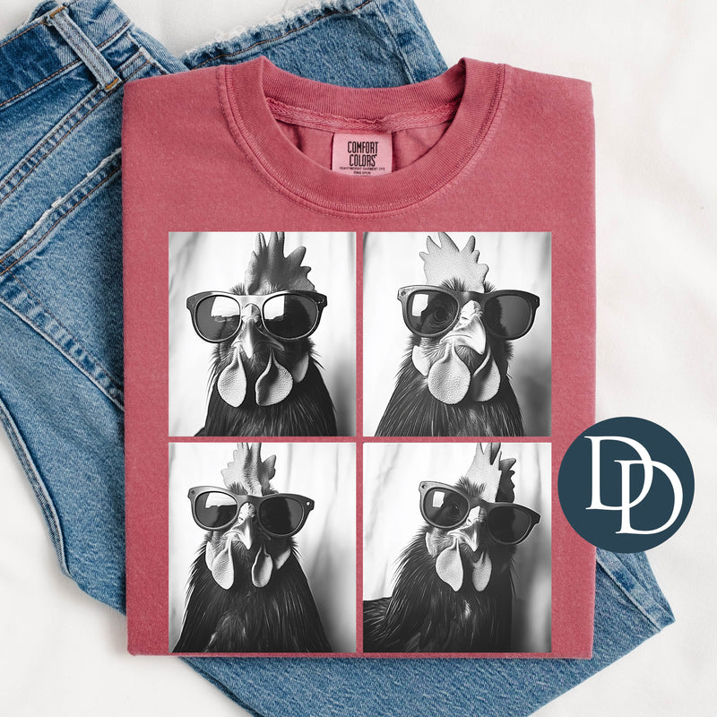 Chicken Photobooth *DTF Transfer*