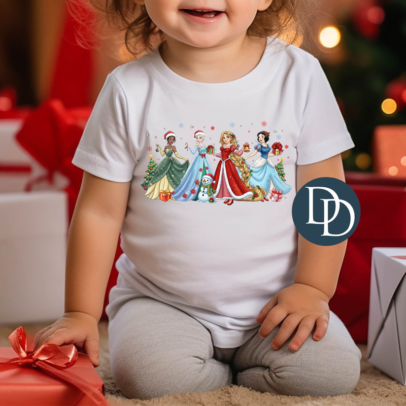 Christmas Princesses *DTF Transfer*