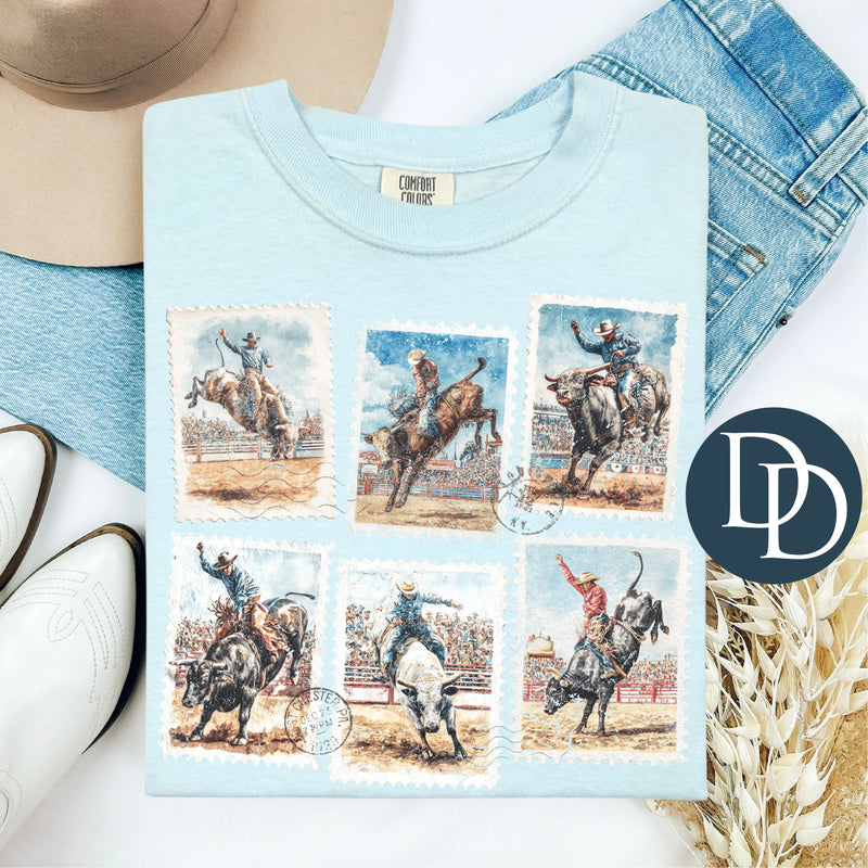 Cowboy Stamps *DTF Transfer*