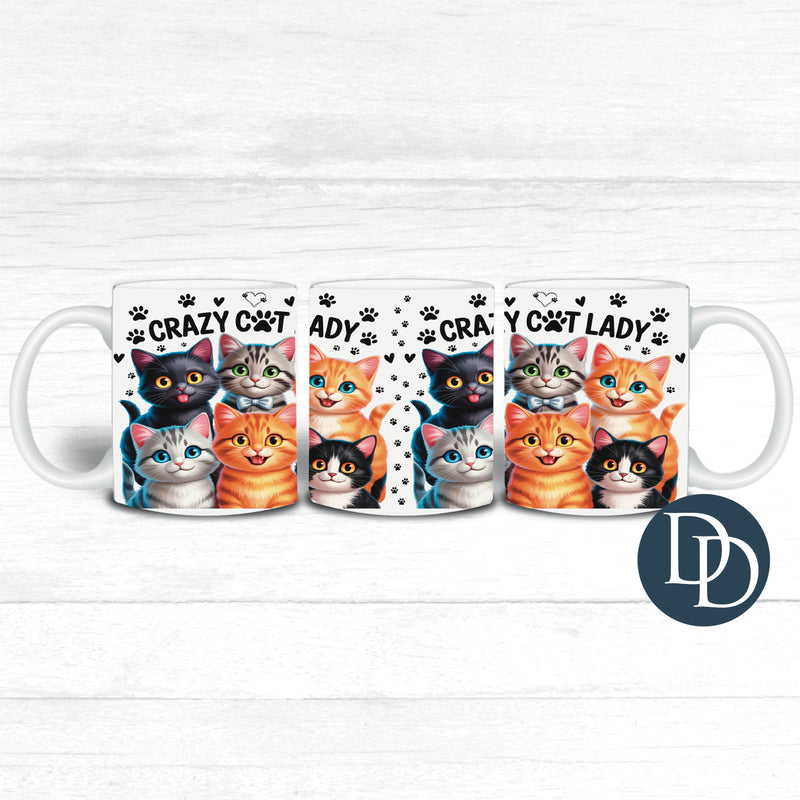 Crazy Cat Lady *UV DTF Mug Wrap*