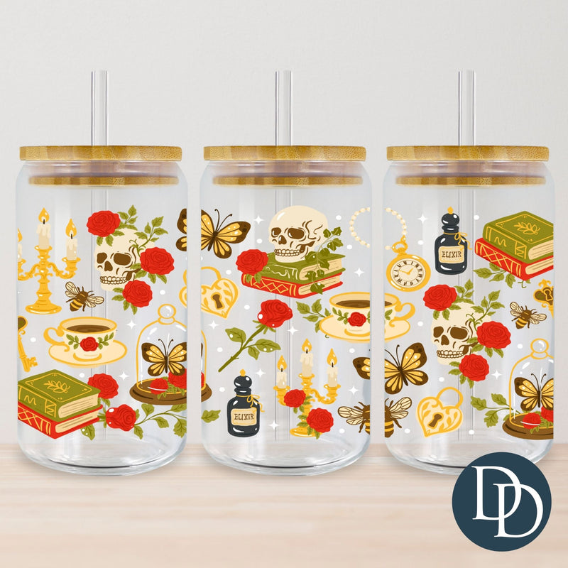 Dark Academia Elixir *UV DTF Cup Wrap*