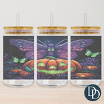 Deathmoth Pumpkin Tumbler Print *Sublimation Print Transfer*