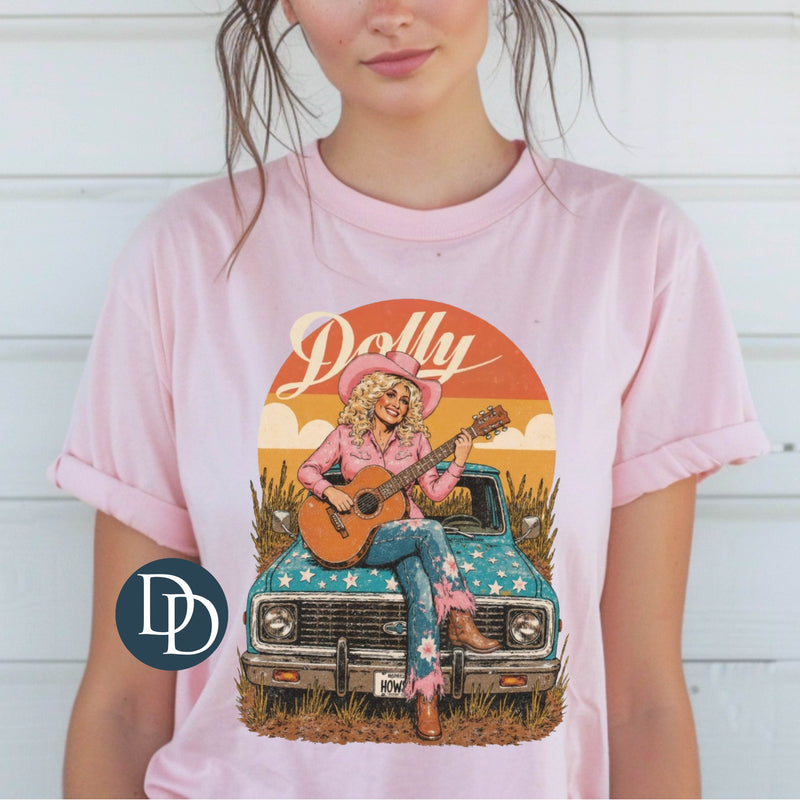 OVERSIZED Dolly Truck Concert *DTF Transfer*