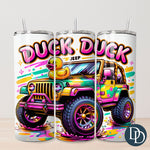 Duck Duck 4x4 Tumbler Print *Sublimation Print Transfer*