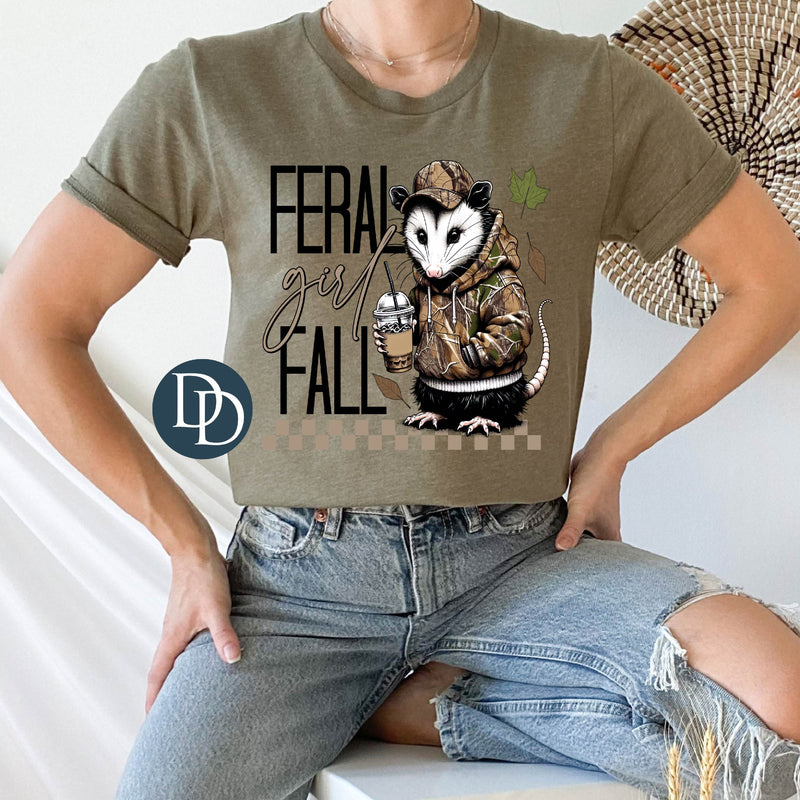 Feral Girl Fall *DTF Transfer*