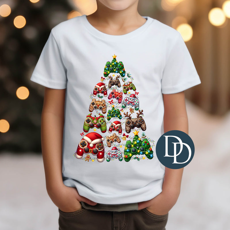 OVERSIZED Game Controller Christmas Tree *DTF Transfer*