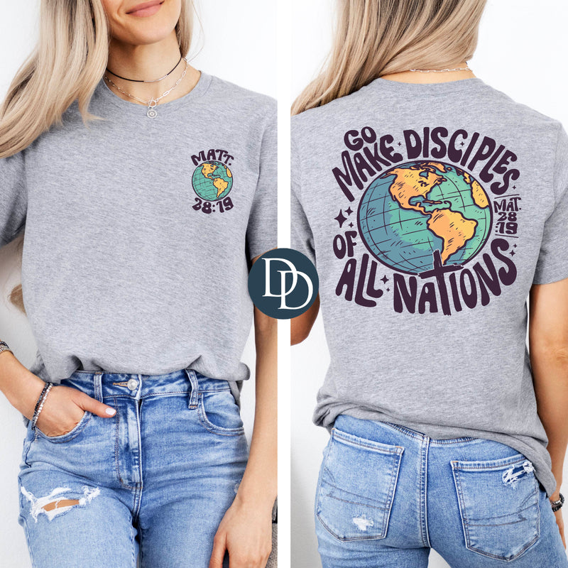 Go Make Disciples With Pocket Accent *DTF Transfer*