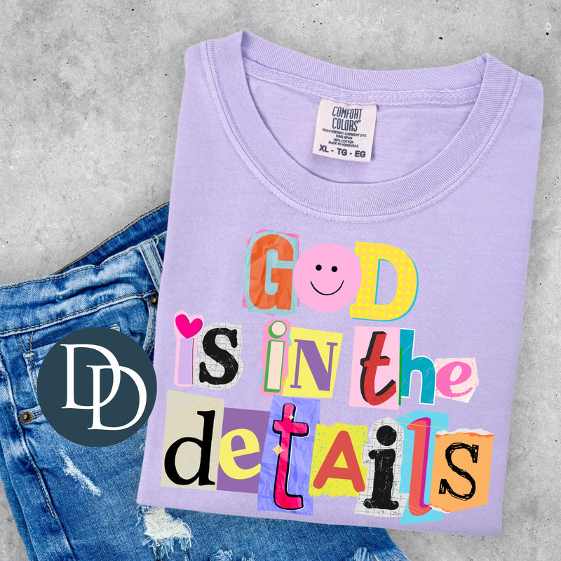 God Is In The Details *DTF Transfer*