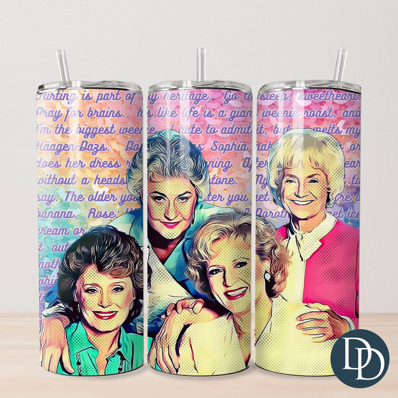 Golden Quotes Tumbler Print *Sublimation Print Transfer*