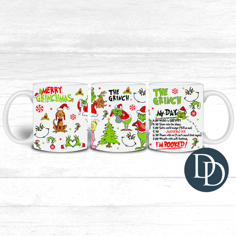 Green Guy My Day *UV DTF Mug Wrap*