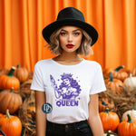 Halloween Queen (Light Purple Ink) *Screen Print Transfer*