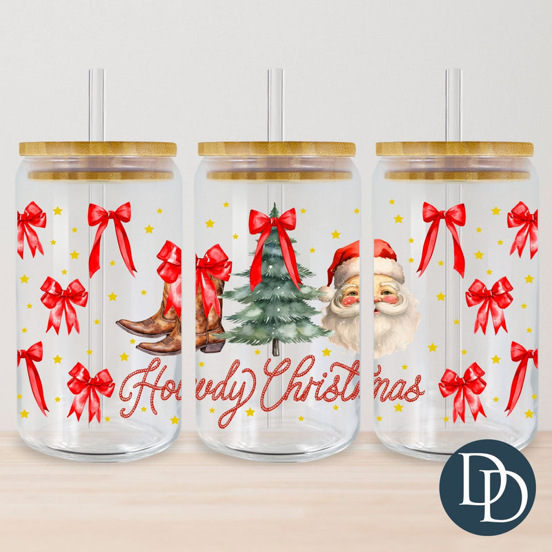 Howdy Christmas *UV DTF Cup Wrap*