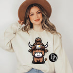 Highland Cow Beanie *DTF Transfer*