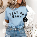 Praying Mama (Black Ink)  *Screen Print Transfer*