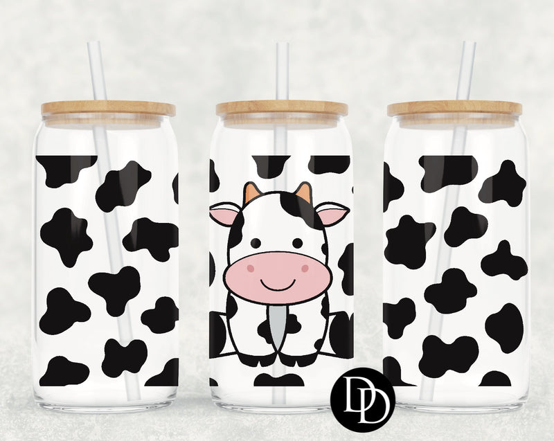 Moo Cow UV DTF Cup Wrap